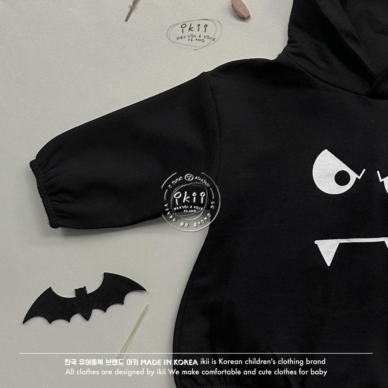 Spooky Vampire Romper Hoodie