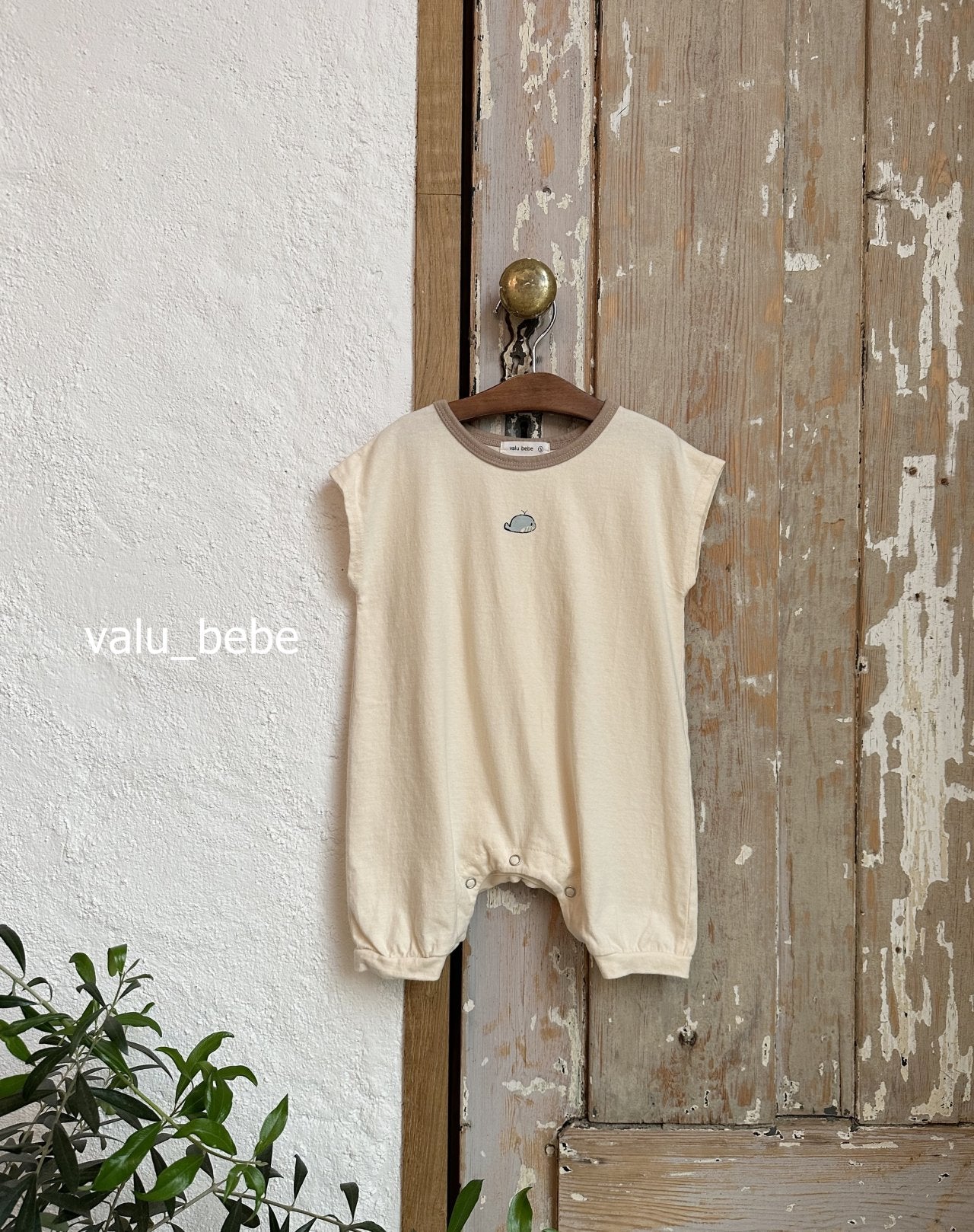 Whale SS Romper