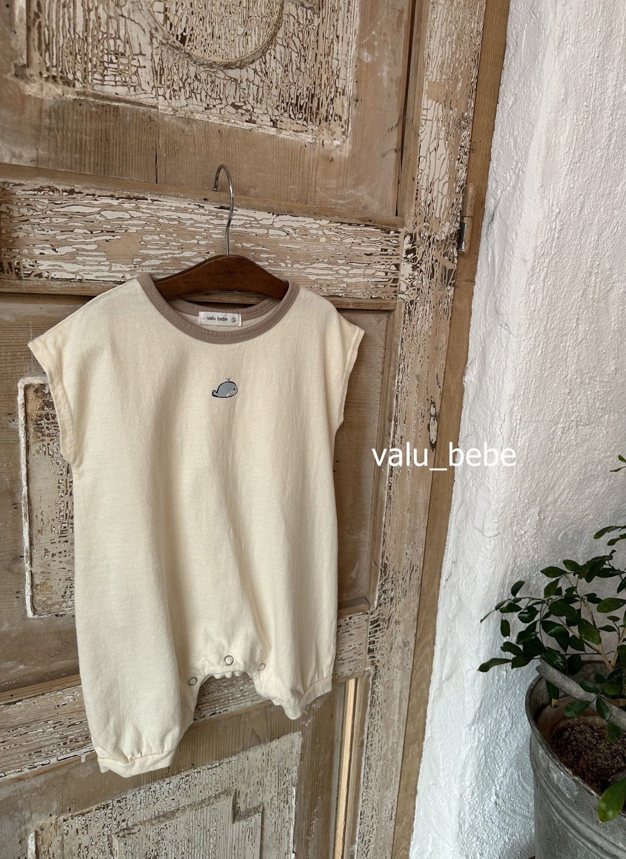 Whale SS Romper