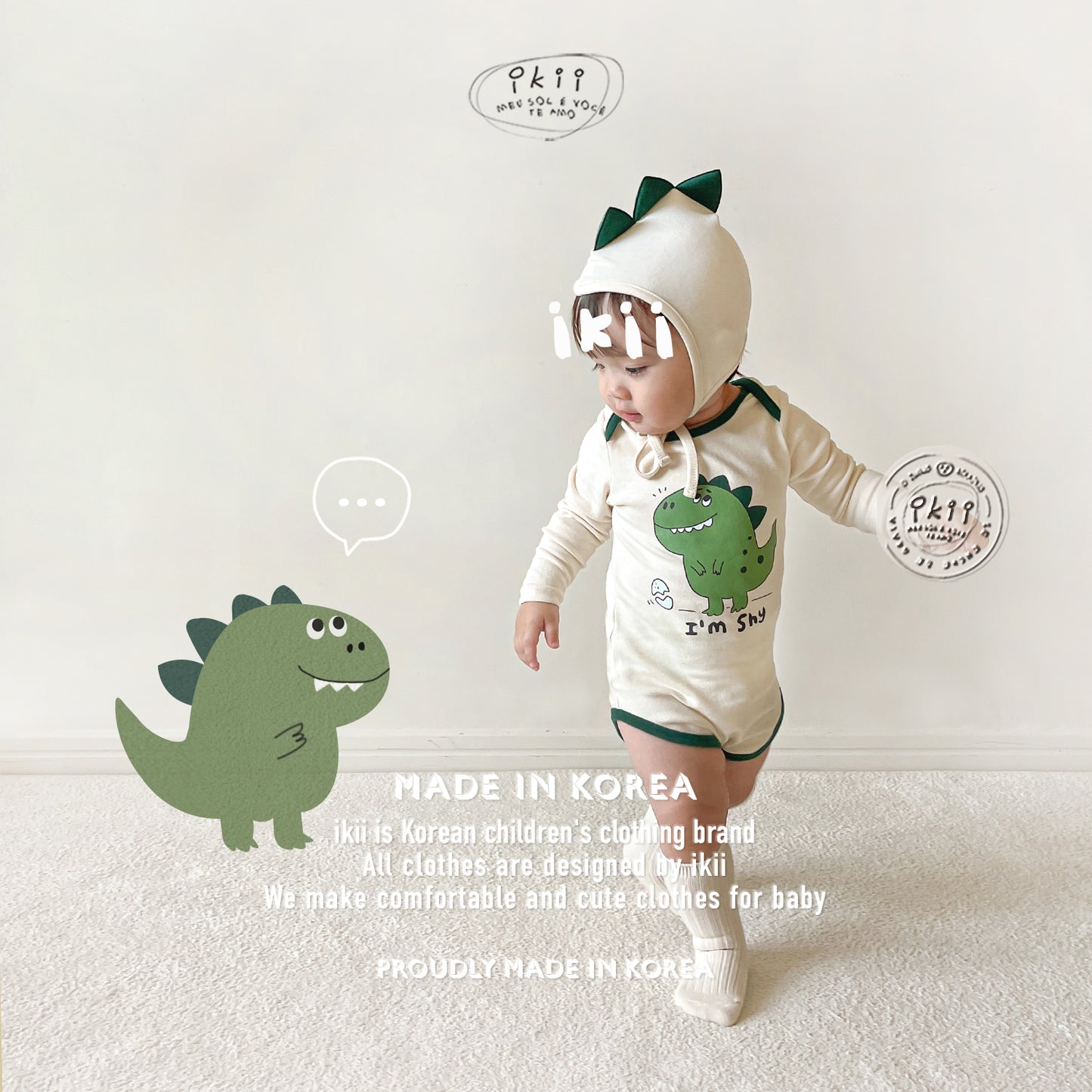 Dino Romper Set